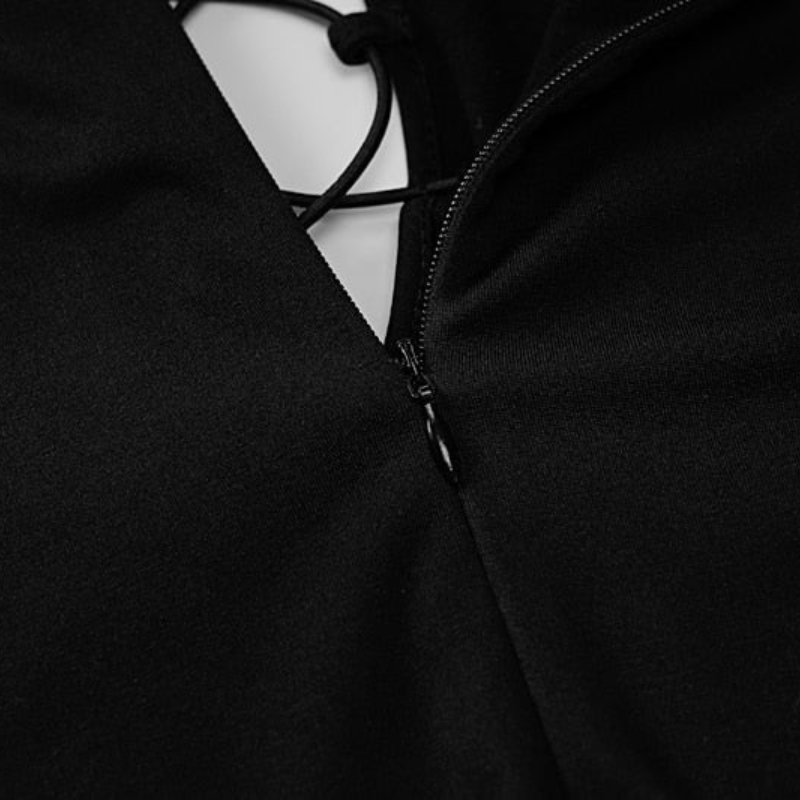 Nova - Lässiger Jumpsuit mit V-Ausschnitt und langen Ärmeln