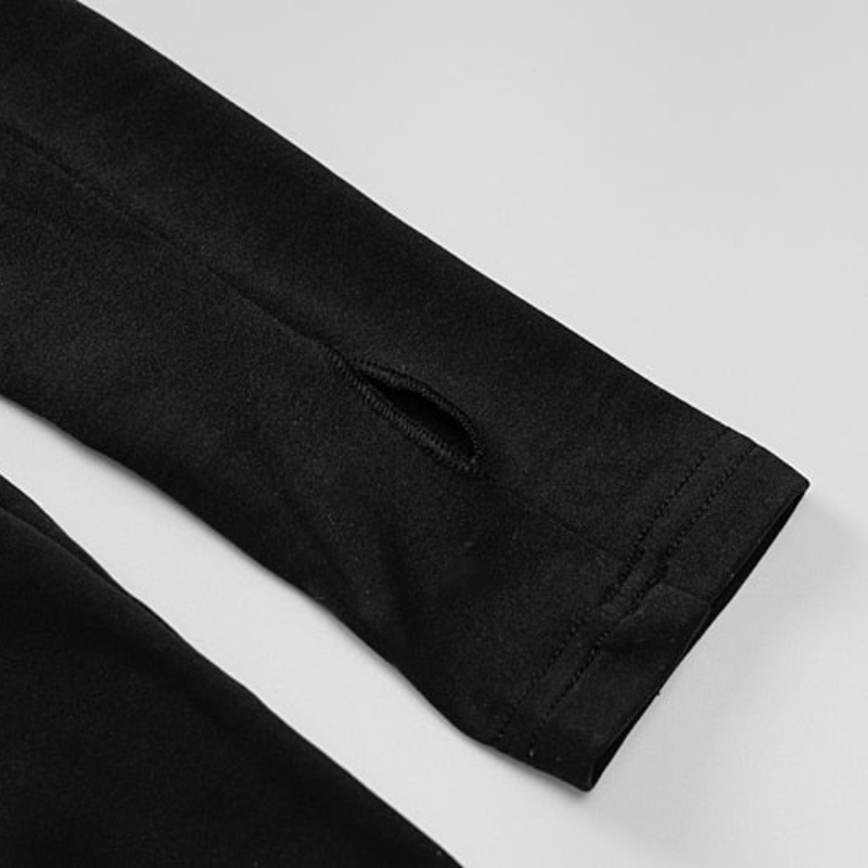Nova - Lässiger Jumpsuit mit V-Ausschnitt und langen Ärmeln