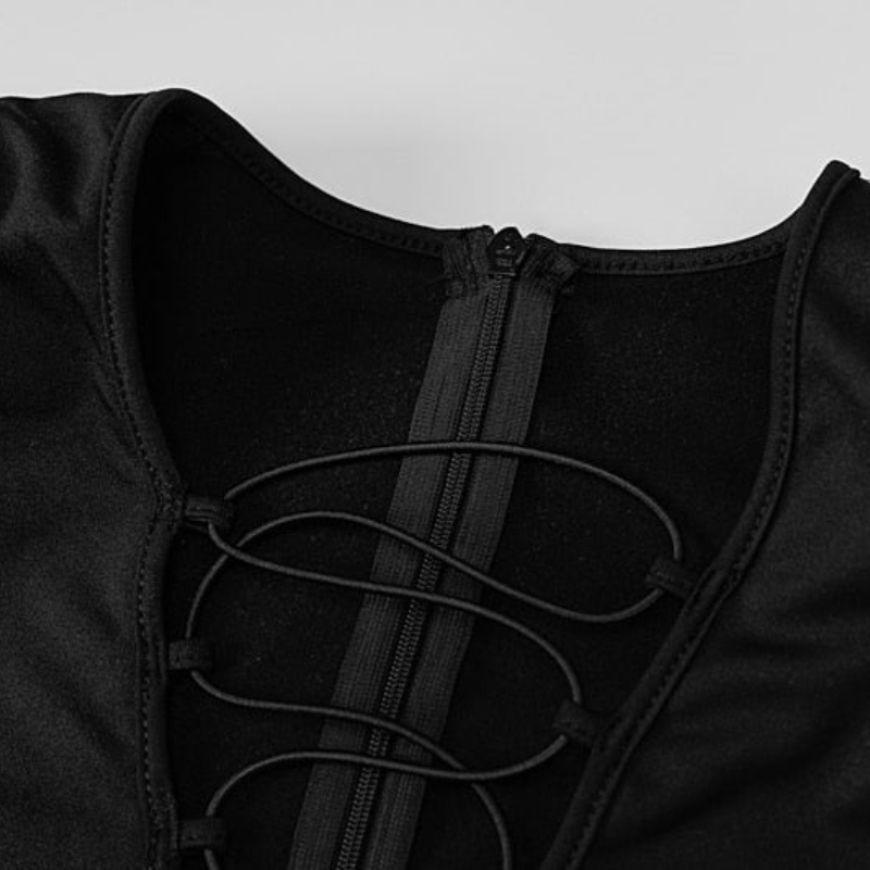 Nova - Lässiger Jumpsuit mit V-Ausschnitt und langen Ärmeln