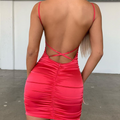 Clara - Elegantes ärmelloses Minikleid mit Schulterträgern