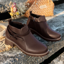 Sophia - Rutschfest Seitenreißverschluss Schnalle Knöchel Schuhe