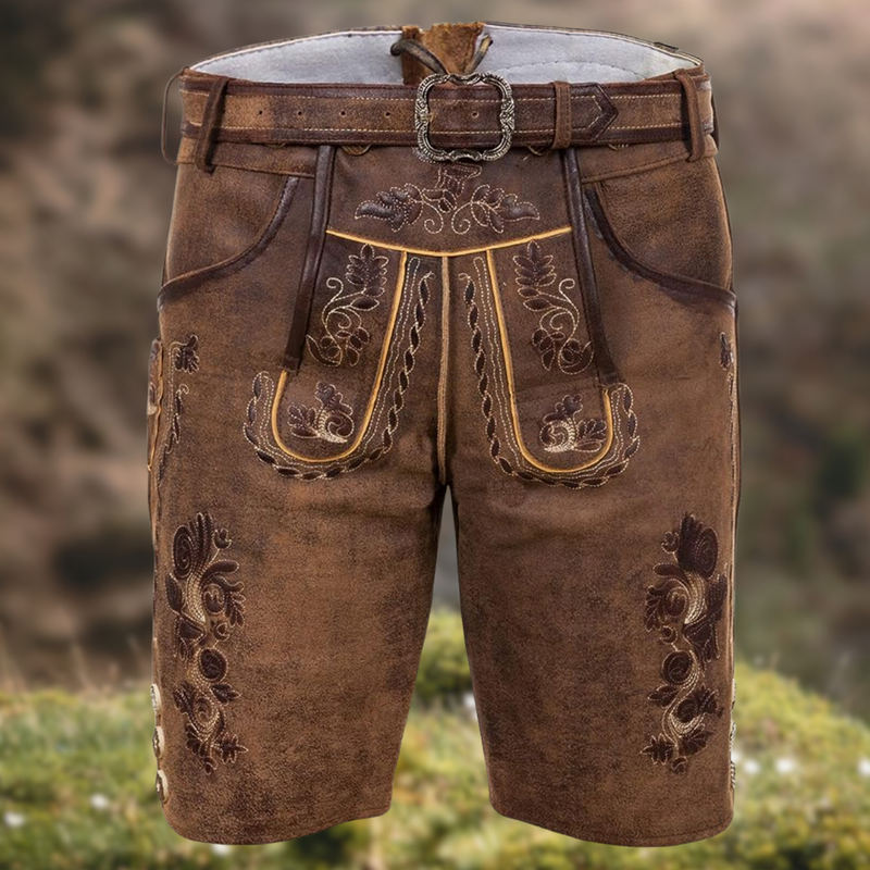 Anselm - Moderne und einzigartige bestickte Shorts mit eleganten Details und Taschen