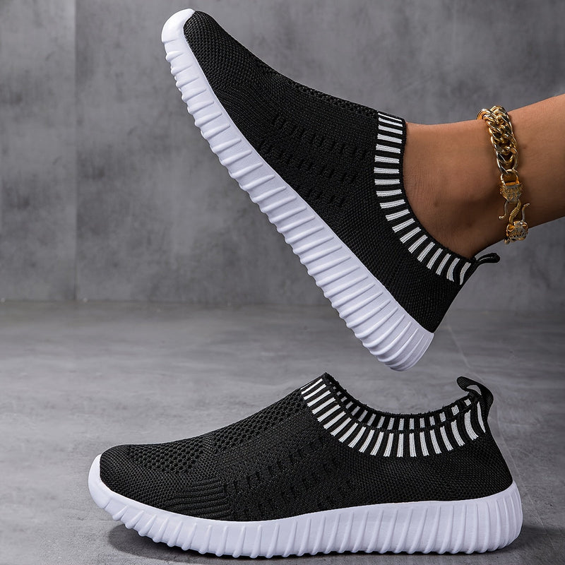 Bettina – Leichte Sneaker mit atmungsaktivem Entwerfen und rutschfester Sohle