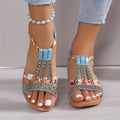 Sophia – Stylische Offene Zehenpartie Sandalen mit verstellbarem Entwerfen und rutschfester Sohle