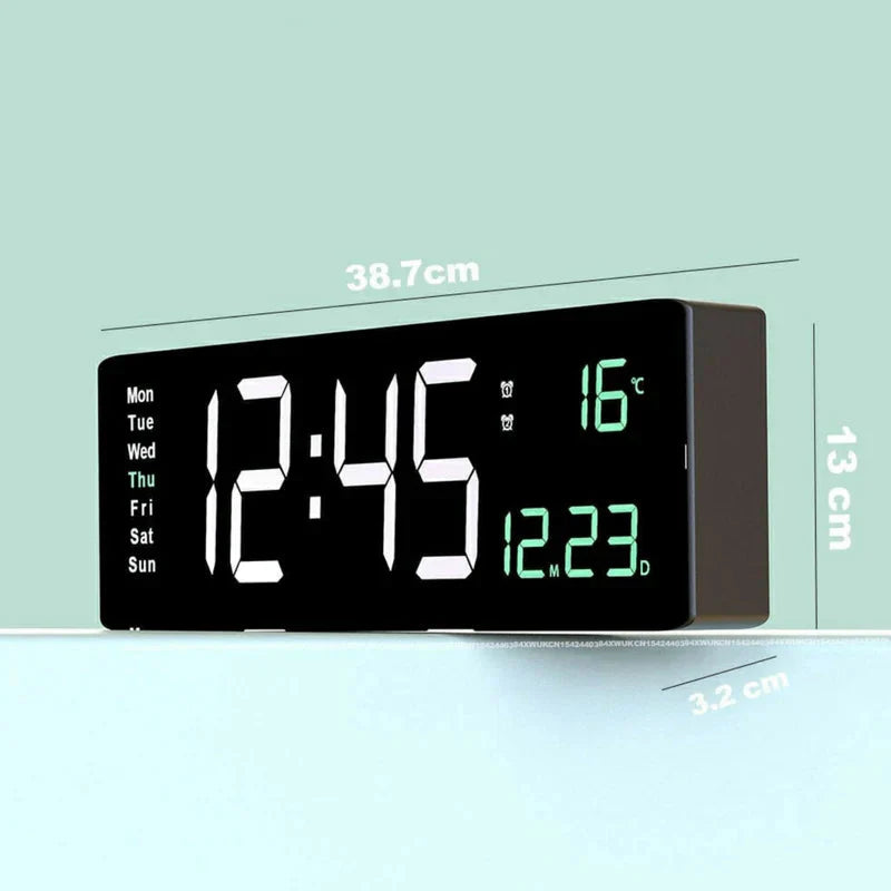 PulseTime – Digitale LED Uhr mit Fernbedienung und übersichtlichem LED Anzeige