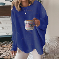 Annika - Bequemer Warmer Rundhalsausschnitt mit lockerem Langarm