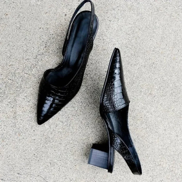 Sophia - Lässige Rutschfest Spitze Zehe Slingback Schuhe