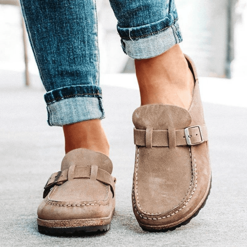 Yelissa - Langlebige flache Schuhe mit rutschfester Sohle für Komfort