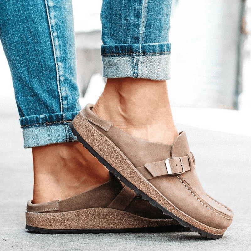 Yelissa - Langlebige flache Schuhe mit rutschfester Sohle für Komfort