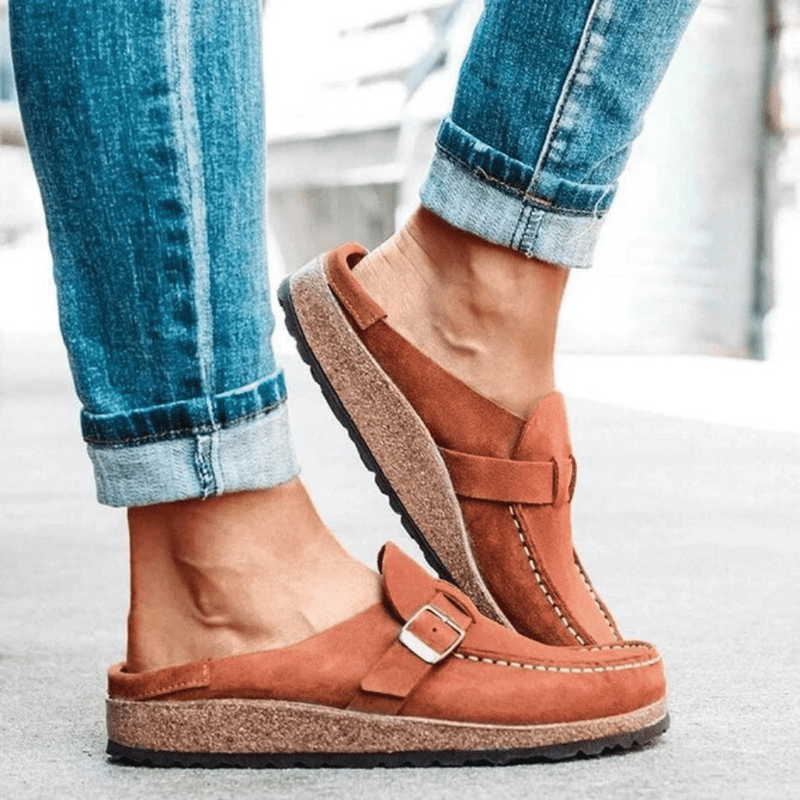 Yelissa - Langlebige flache Schuhe mit rutschfester Sohle für Komfort