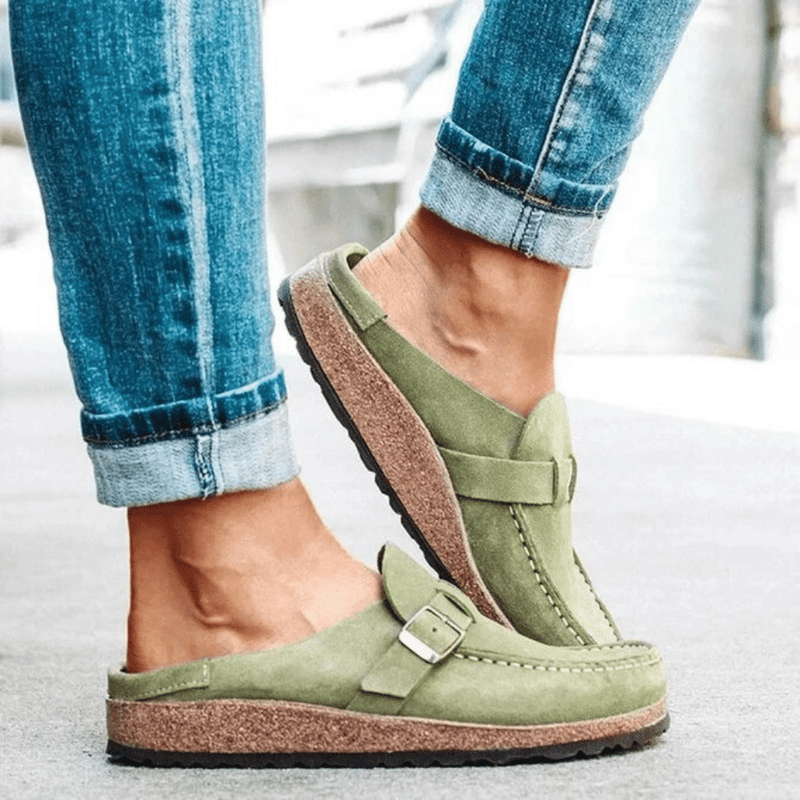 Yelissa - Langlebige flache Schuhe mit rutschfester Sohle für Komfort