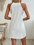 Wanja – Stilvolles ärmelloses Neckholder Minikleid mit bequemer Passform