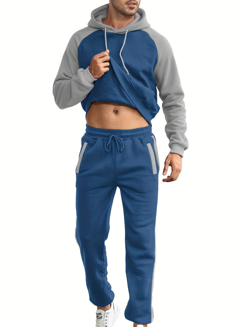 Noah - Langärmelig Kapuzenpulli Und Lange Hosen Trainingsanzug