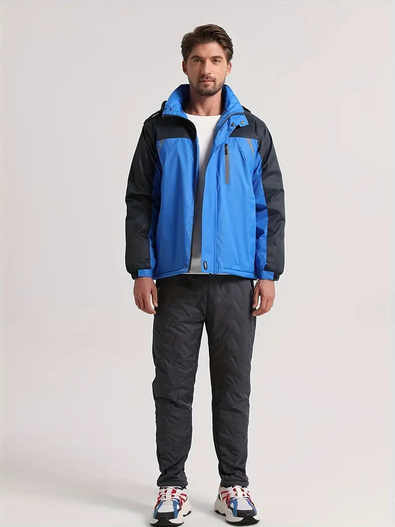 Anselm - Langärmelig Wasserdicht Kapuze Jacke Mit Reißverschluß