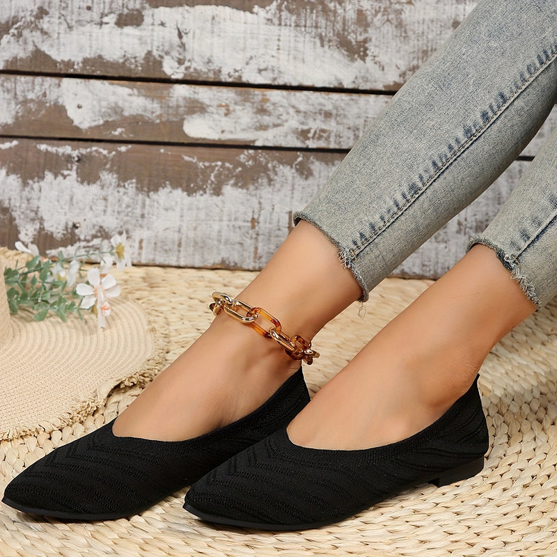 Emma - Bequeme rutschfeste Schuhe mit spitzer Zehe und atmungsaktivem Gestaltung
