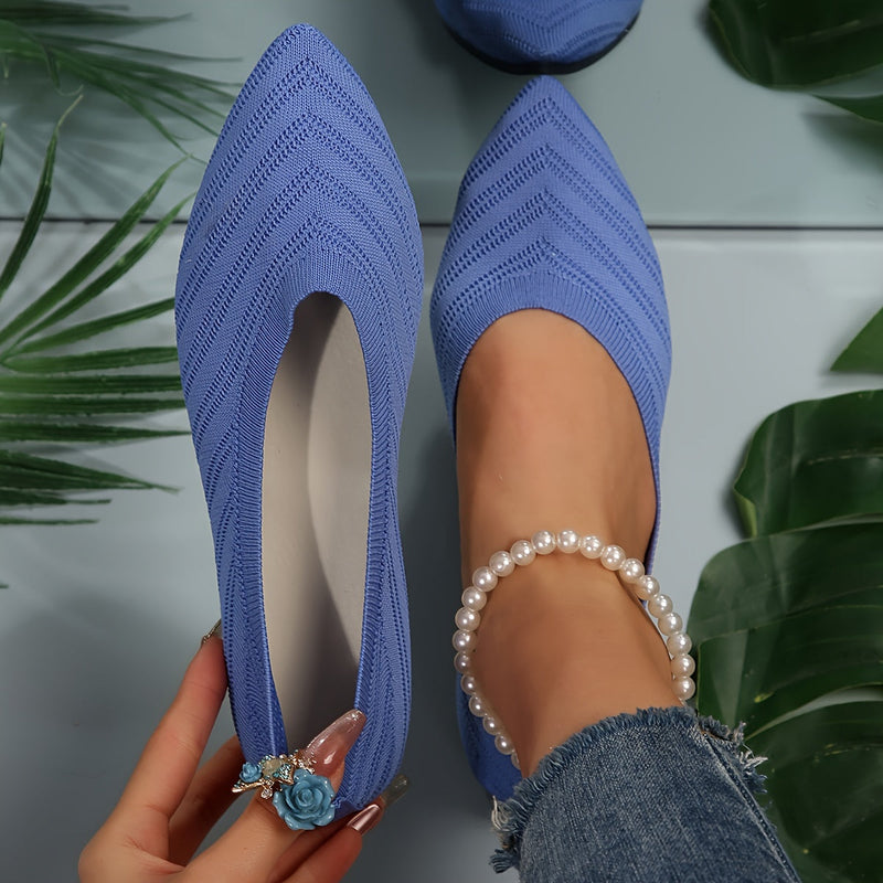 Emma - Bequeme rutschfeste Schuhe mit spitzer Zehe und atmungsaktivem Gestaltung