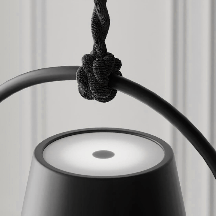 LumiNest - Wiederaufladbare LED Hängelampe mit Touch Dim für den Innen und Außenbereich