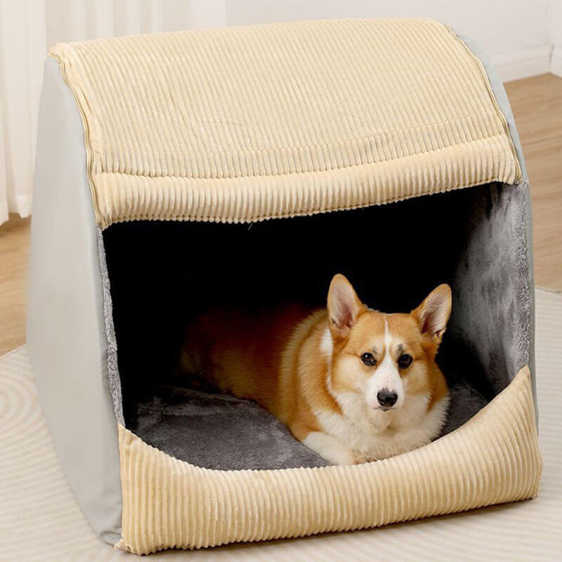 PupHaven – Abnehmbares Hundezeltbett mit geschlossenem Entwerfen und einfacher Lagerung
