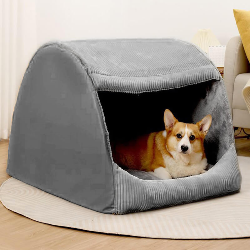 PupHaven – Abnehmbares Hundezeltbett mit geschlossenem Entwerfen und einfacher Lagerung