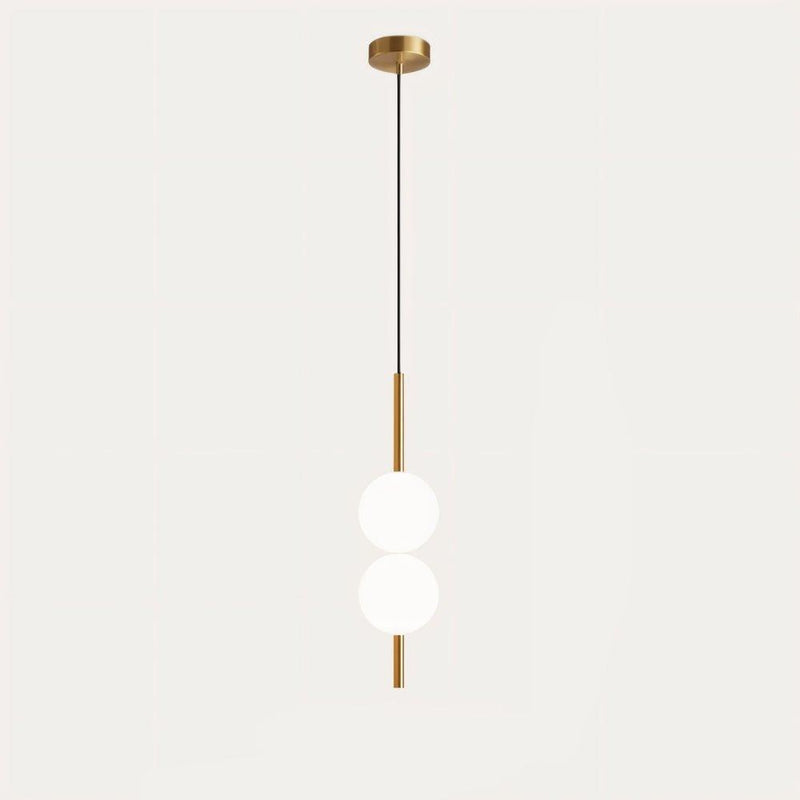 LumeAura - Moderne Pendelleuchte mit einzigartigem Kugeldesign für Schlafzimmer und Wohnzimmer