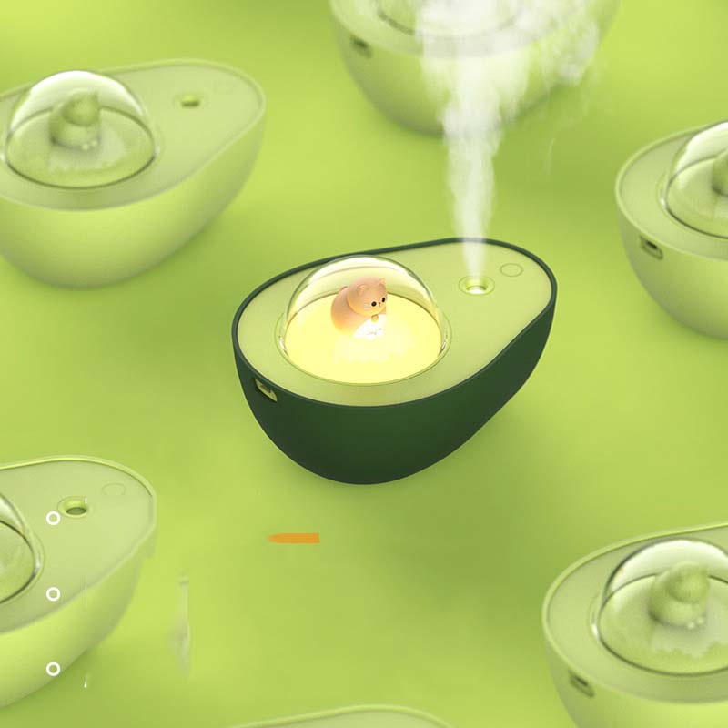 BreezeFruit – Mini-Luftbefeuchter mit sanftem Nebelfluss und automatischer Abschaltung