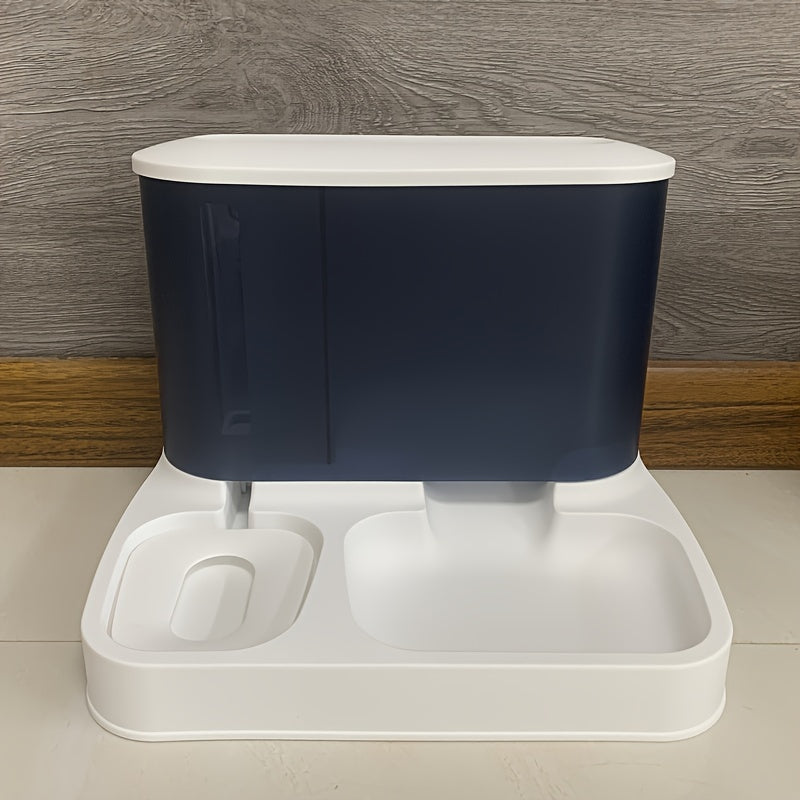 PawForm – Moderne Futterstation für Haustiere mit transparenter Aufbewahrung