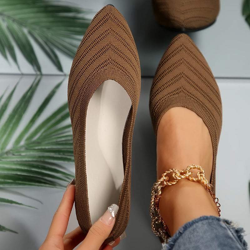 Emma - Bequeme rutschfeste Schuhe mit spitzer Zehe und atmungsaktivem Gestaltung