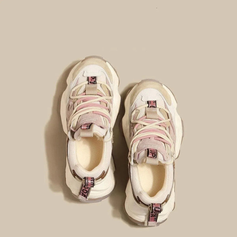 Sophia – Dicker Sohle Sneakers mit rutschfestem und stützendem Entwerfen