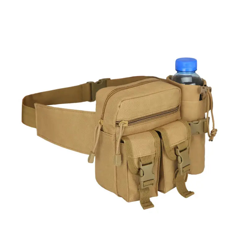 FlexPack – Leichte Hüft tasche für Outdoor Abenteuer mit Wasserflaschenhalter
