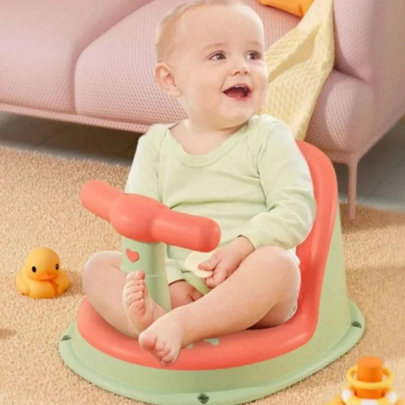 BabeGuard – Verstellbarer rutschfester Baby Duschstuhl mit stabiler Basis