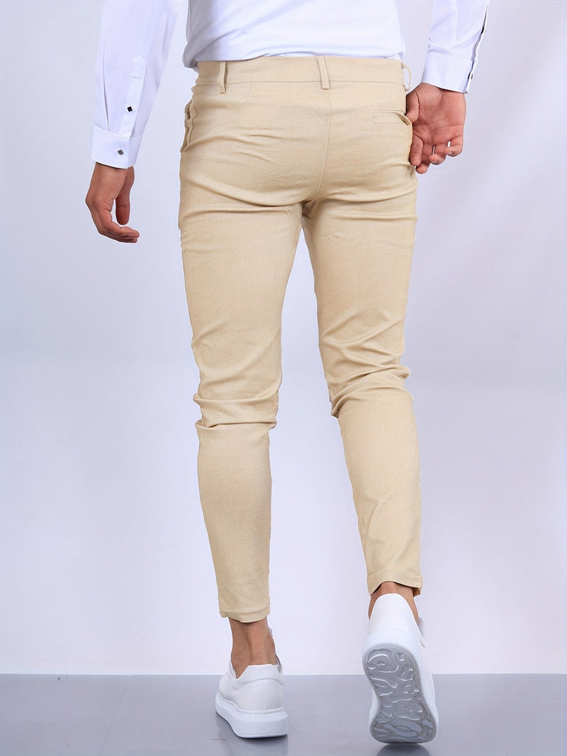 Noah – Slim-Fit Chinohose für Herren mit zeitlosem Straight-Leg-Design und klarem Look