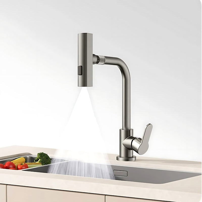 FlexFlow - Kompletter Wasserhahn oder Adapter mit mehreren Durchflussmodi für Ihre Küche
