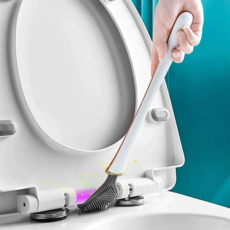 BrushEase - Toilettenbürste Kraftvolle kratzfreie Reinigung für eine glänzende Toilette