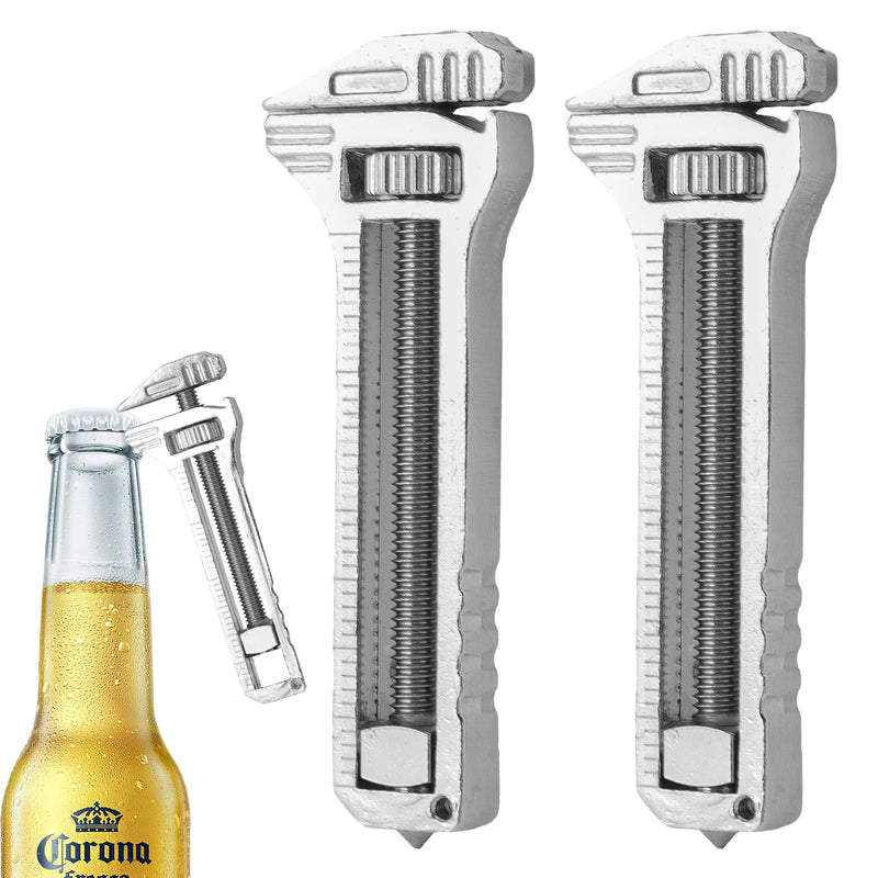 GripMaster - Multifunktionales Miniwerkzeug mit Schraubenschlüssel Flaschenöffner und Nagelzieher