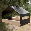 WildNest – Elegantes hängendes Vogelhaus mit Futterspender für den Garten