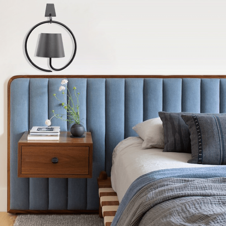 LumiNest - Wiederaufladbare LED Hängelampe mit Touch Dim für den Innen und Außenbereich