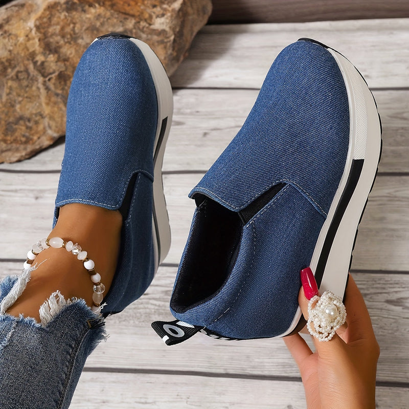 Emma - Leichtgewicht Rutschfest Denim Knöchel Schuhe