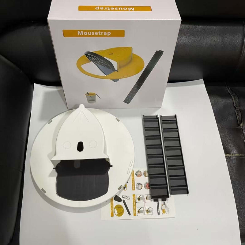 TrapSure – Automatische Eimer Mausefalle mit Schnellaufbau für humane und effiziente Bekämpfung
