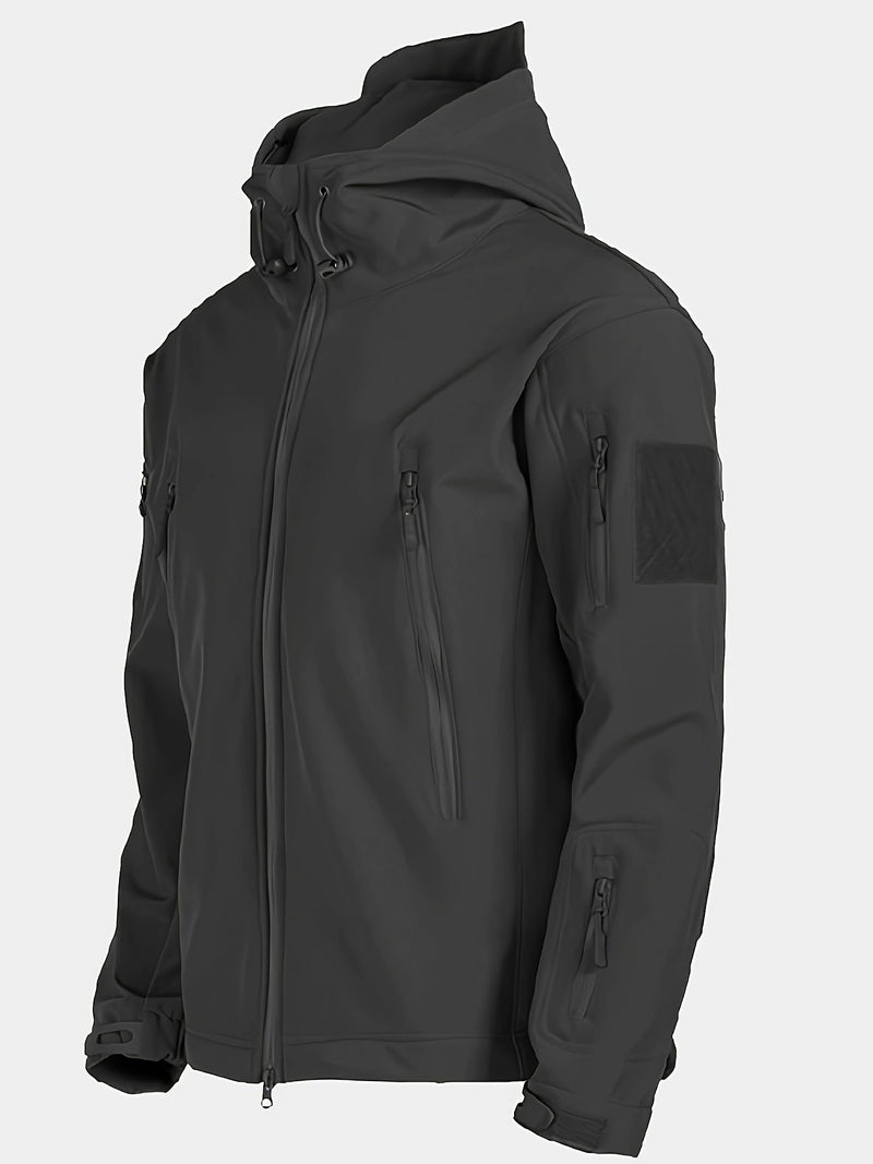 Axel - Langärmelig Vlies Kapuze Jacke Mit Reißverschluß