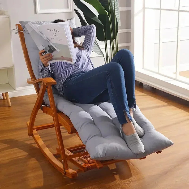 RelaxRite - Bequem Ergonomisch Schaukelstuhl Kissen