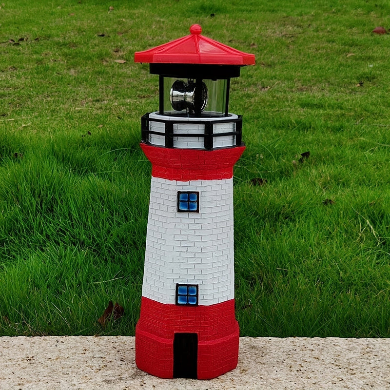 Lighthouse - Dekorative Gartenlaterne mit warmem Licht für den Außenbereich