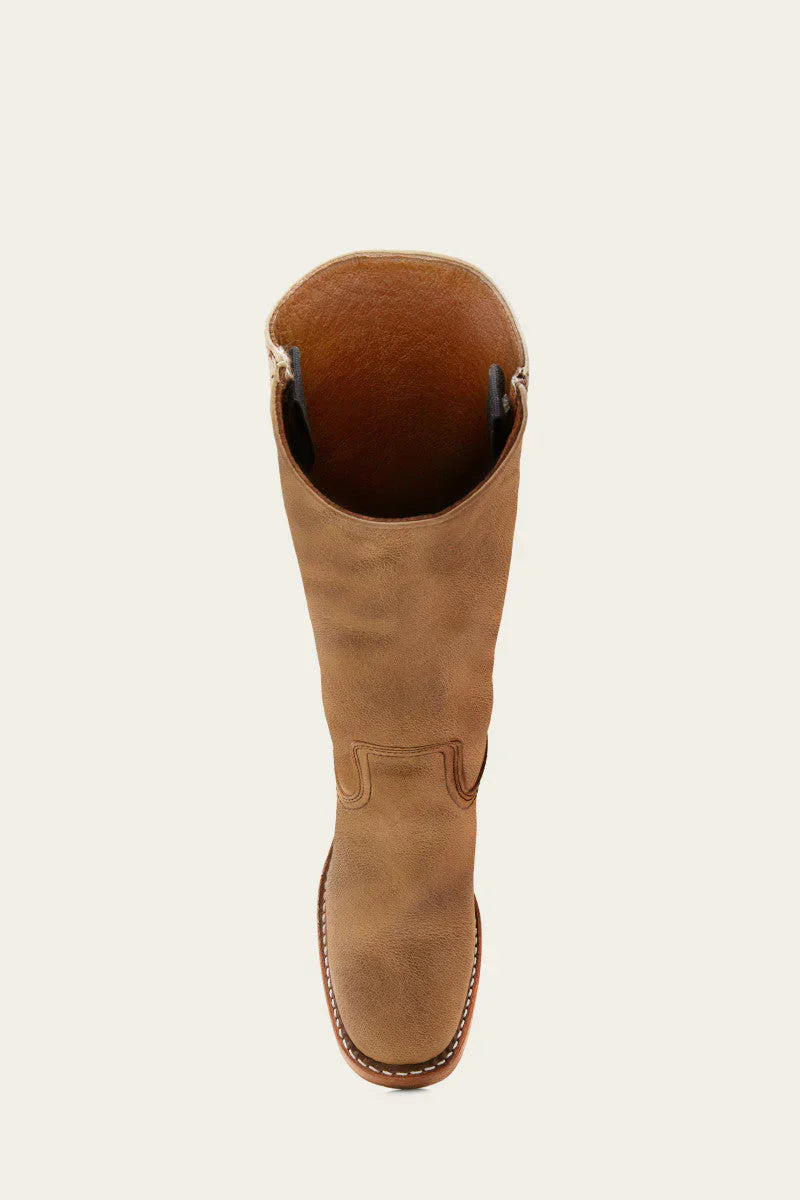 Mila – Stylische Kniestiefel mit runder Spitze und robuster Sohle
