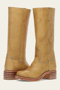 Mila – Stylische Kniestiefel mit runder Spitze und robuster Sohle