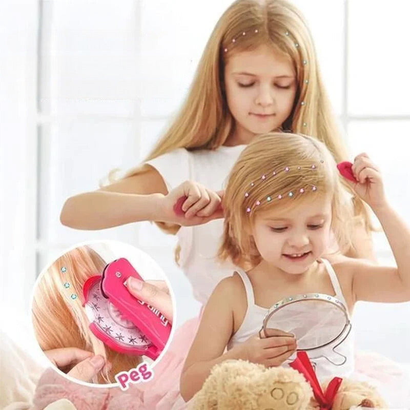 SparkleEase - Tragbarer Edelsteinklammerer für Haare und Zubehör