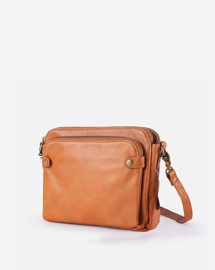 Sabrina – Leichte Umhängetasche mit verstellbarem Riemen und mehreren Taschen