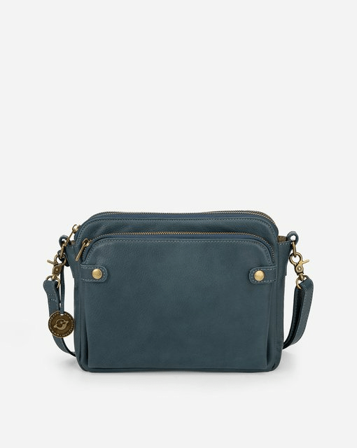 Sabrina – Leichte Umhängetasche mit verstellbarem Riemen und mehreren Taschen