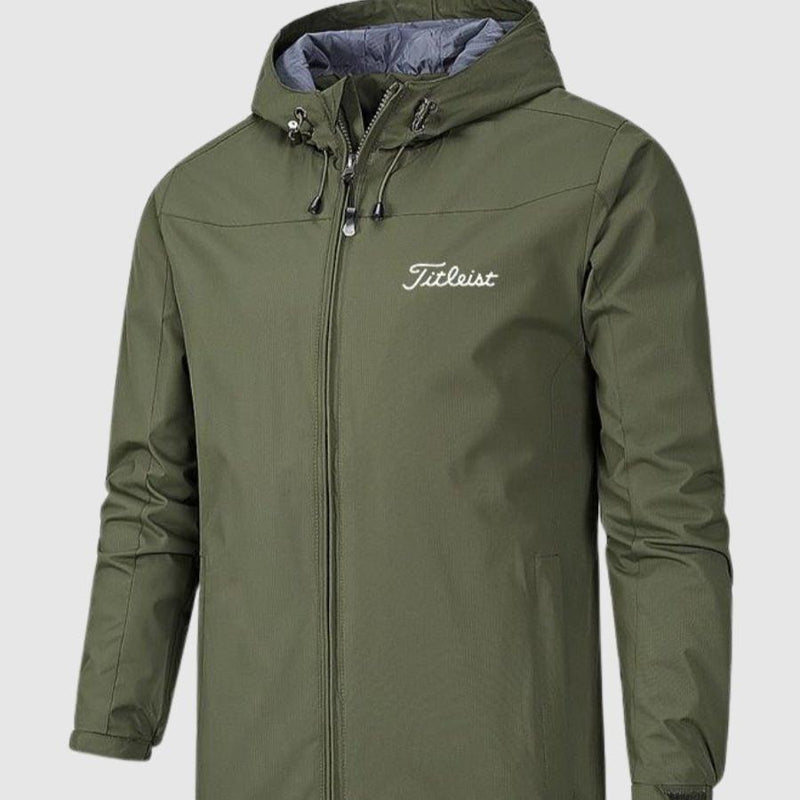Carl - Langärmelig Wasserdicht Kapuze Jacke Mit Reißverschluß