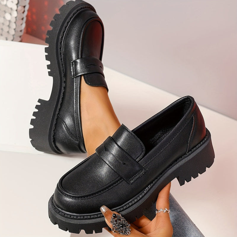 Elke - Dauerhaft Rutschfest Flache Runde Zehe Stiefelette