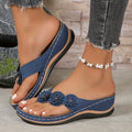 Miray – Leichte Blumendesign Sandalen mit Dicke rutschfeste Sohle