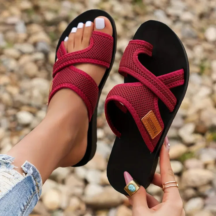 Berit – Leichte Sandalen mit offener Spitze und rutschfester Sohle